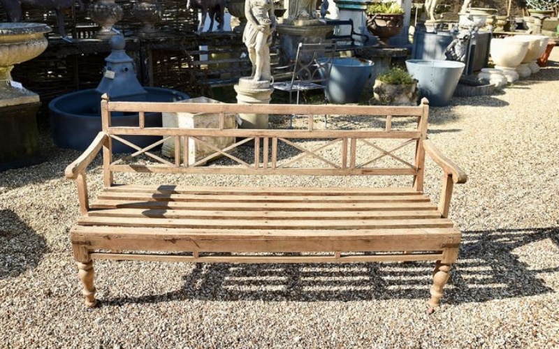 Teak Cross Bench