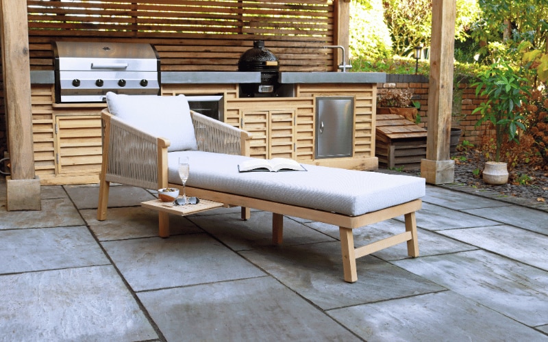 Roma Rope Sunlounger