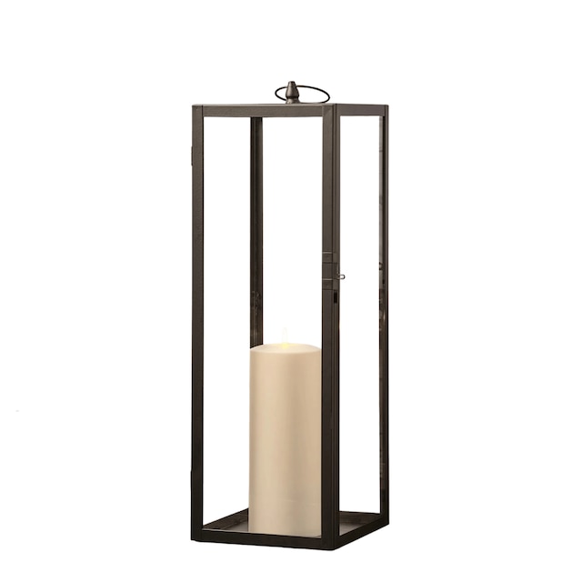 Bowen extra large black garden lantern 