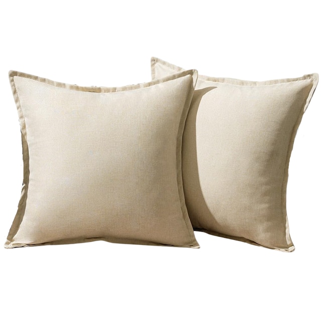 MIULEE waterproof faux linen cushions