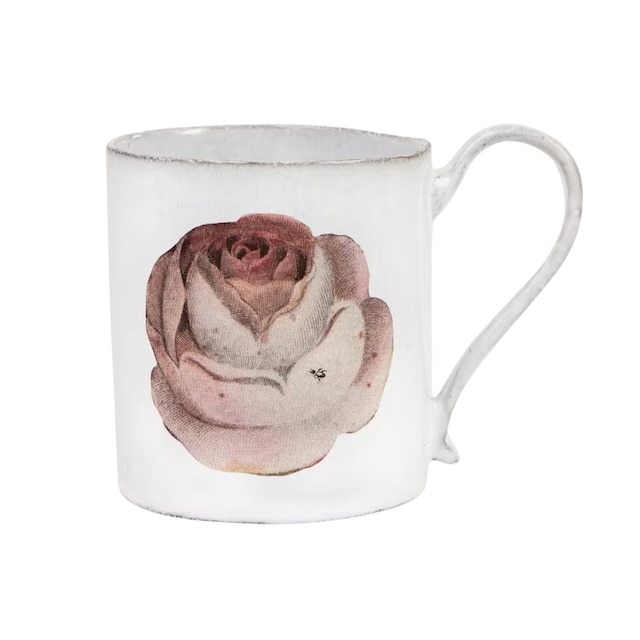 Rose and insect mug