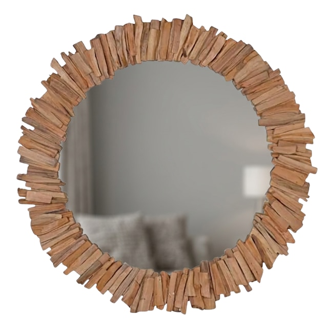 Natural driftwood mirror