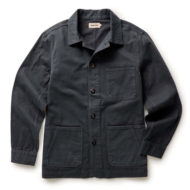 The Ojai Jacket in Organic Navy Foundation Twill